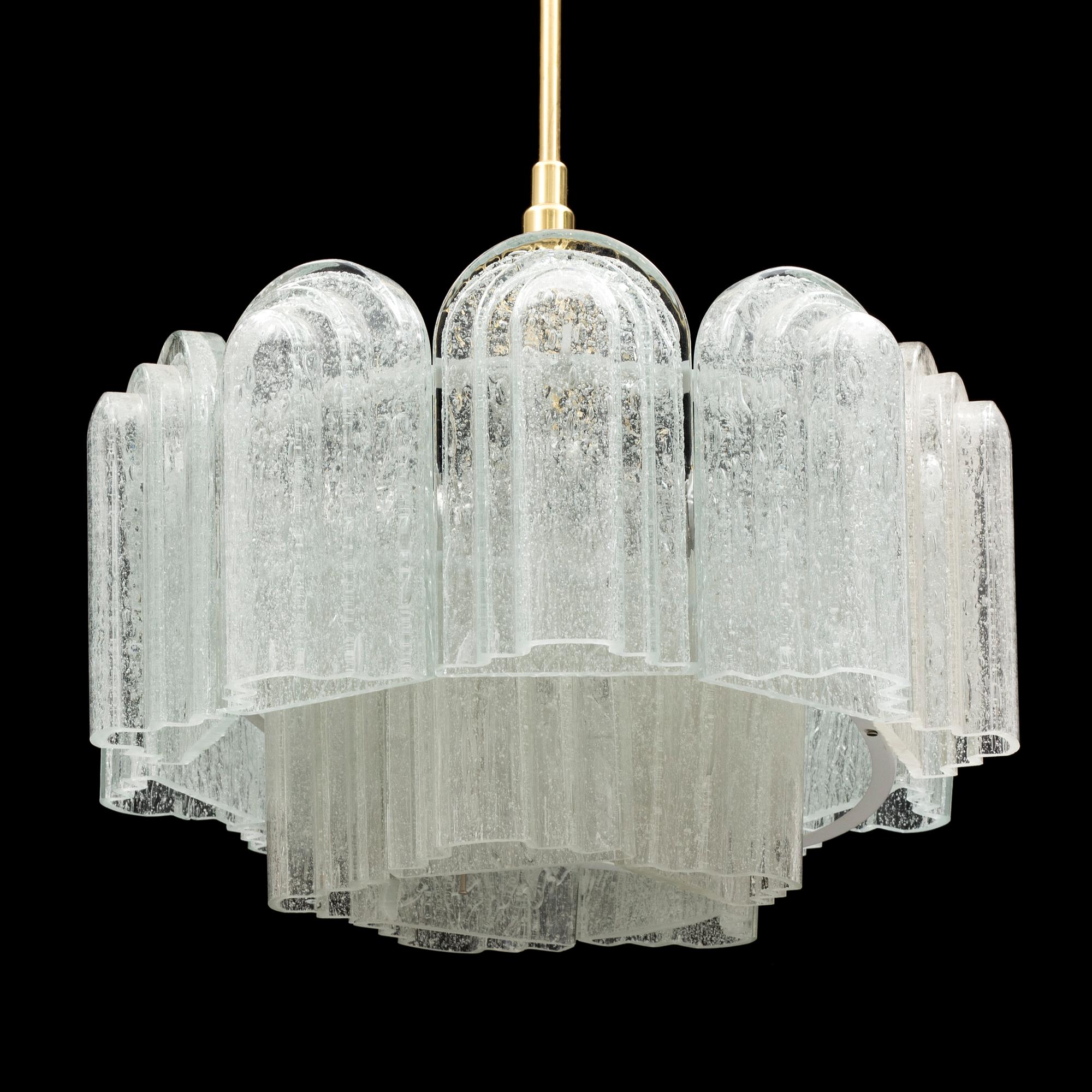 a Ceiling lamp by Doria Lichtenwerken, Austria, 1960/70s.