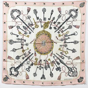 Hermès, scarf, "Les Clés".