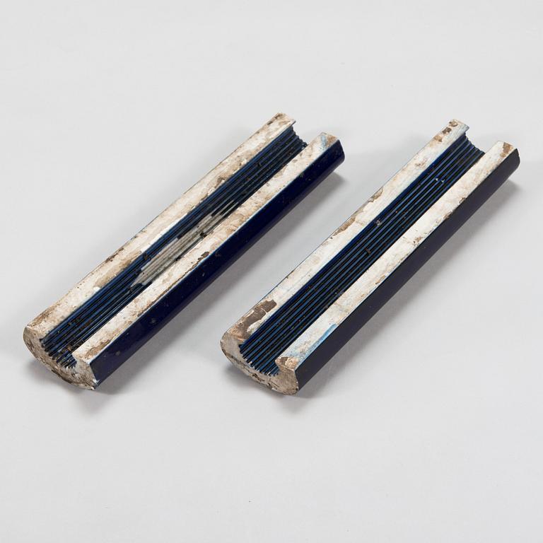 Alvar Aalto, 21 tile bars manufactured by Arabia 1950-1960s.