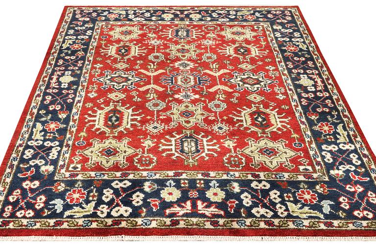 A carpet, Mamluk design, c. 308 x 242 cm.