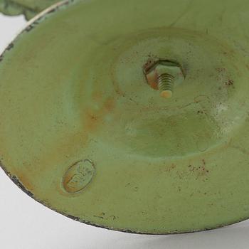 A plate in cast iron from the 19th century.