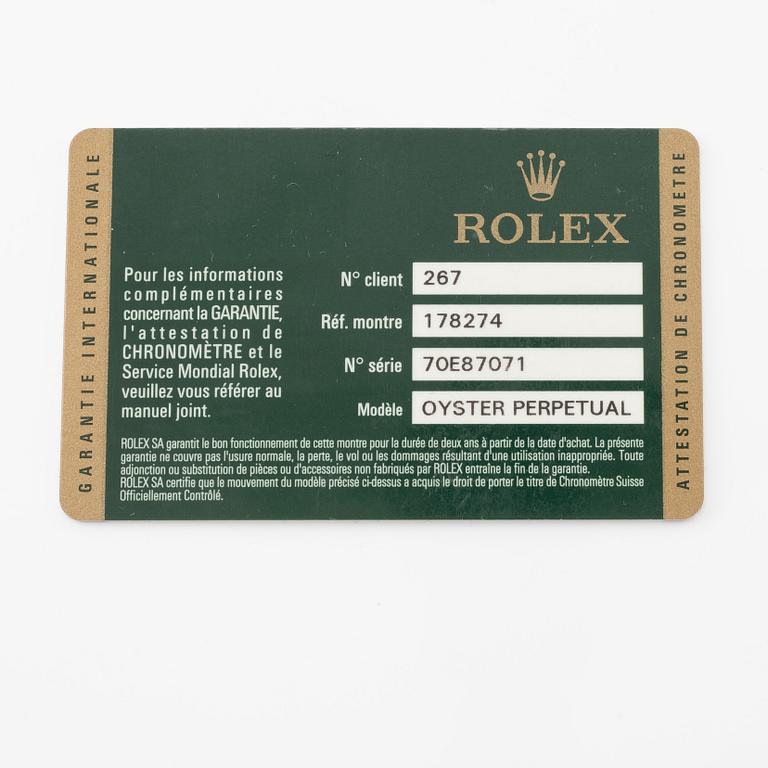 Rolex, Oyster Perpetual, Datejust 31, wristwatch, 31 mm.