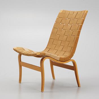 Bruno Mathsson, an 'Eva' easy chair, Firma Karl Mathsson, Värnamo, Sweden, dated 1941.