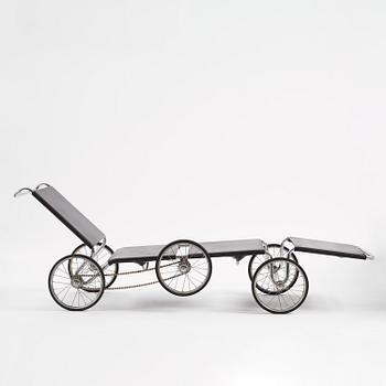 Marcel Breuer, liggfåtölj, modell "F41", Tecta, Tyskland, efter 1984.