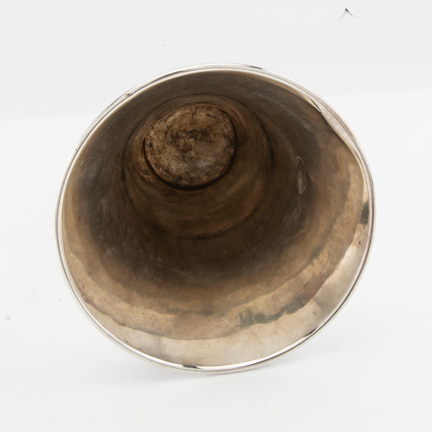 Cup/vase silver GAB Stockholm 1944.