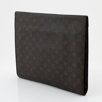 Louis Vuitton, a 1970's monogram canvas briefcase.