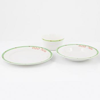 A 18-piece 'God Jul' porcelain service from Gustavsberg.