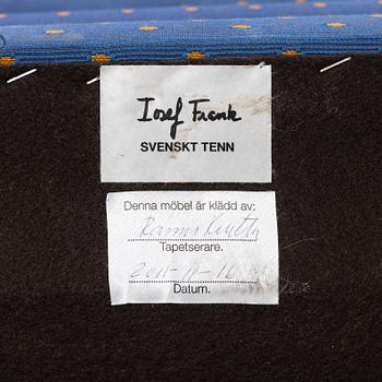 Josef Frank, a model 703 sofa, Svenskt Tenn. 2011.