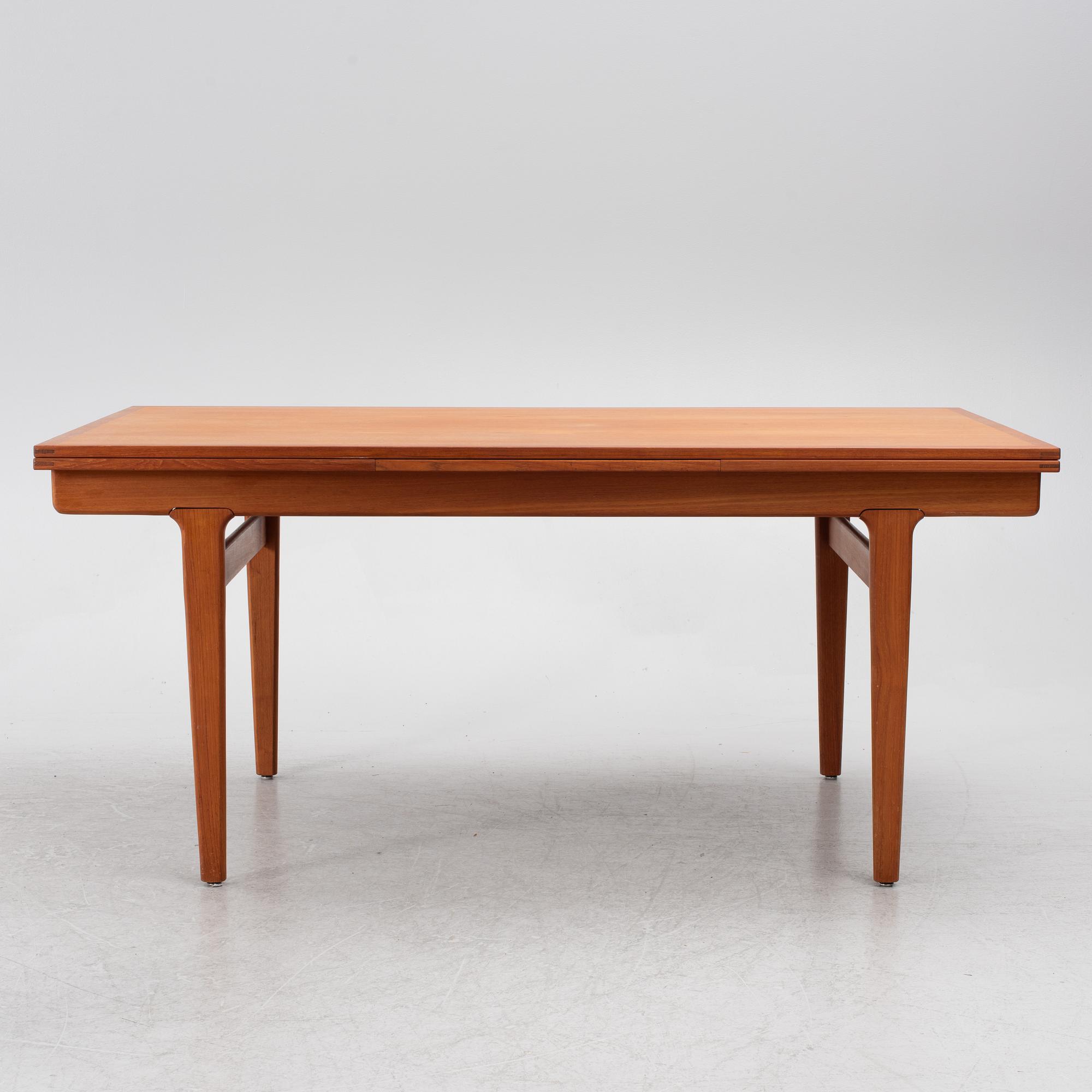 A dining table, Denmark, 1960s.