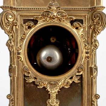 A Neo Renaissance table clock around 1900.