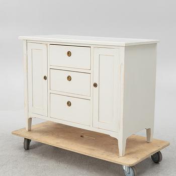 A Gustavian style chest of drawers, first half of the 20th century.