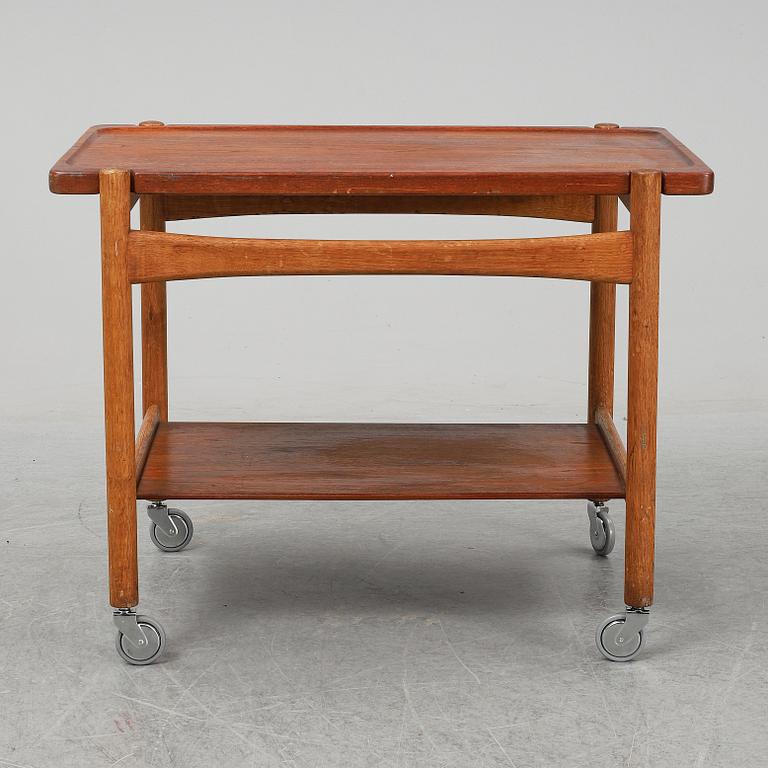 A 1960's teak drink trolley by Hans J Wegner for Andreas Tuck.