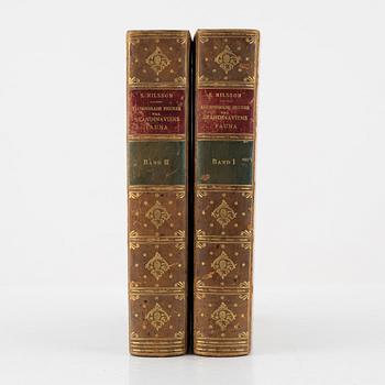 With 200 lithographed zoological plates, 1832-40, wrappers preserved (2 vols.).