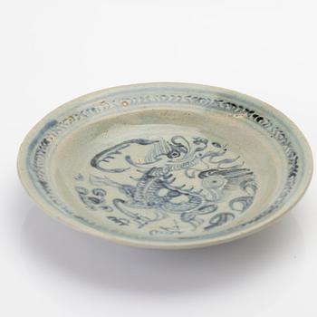A group of porcelain, 4 pieces, China, Ming Dynasty (1368–1644).