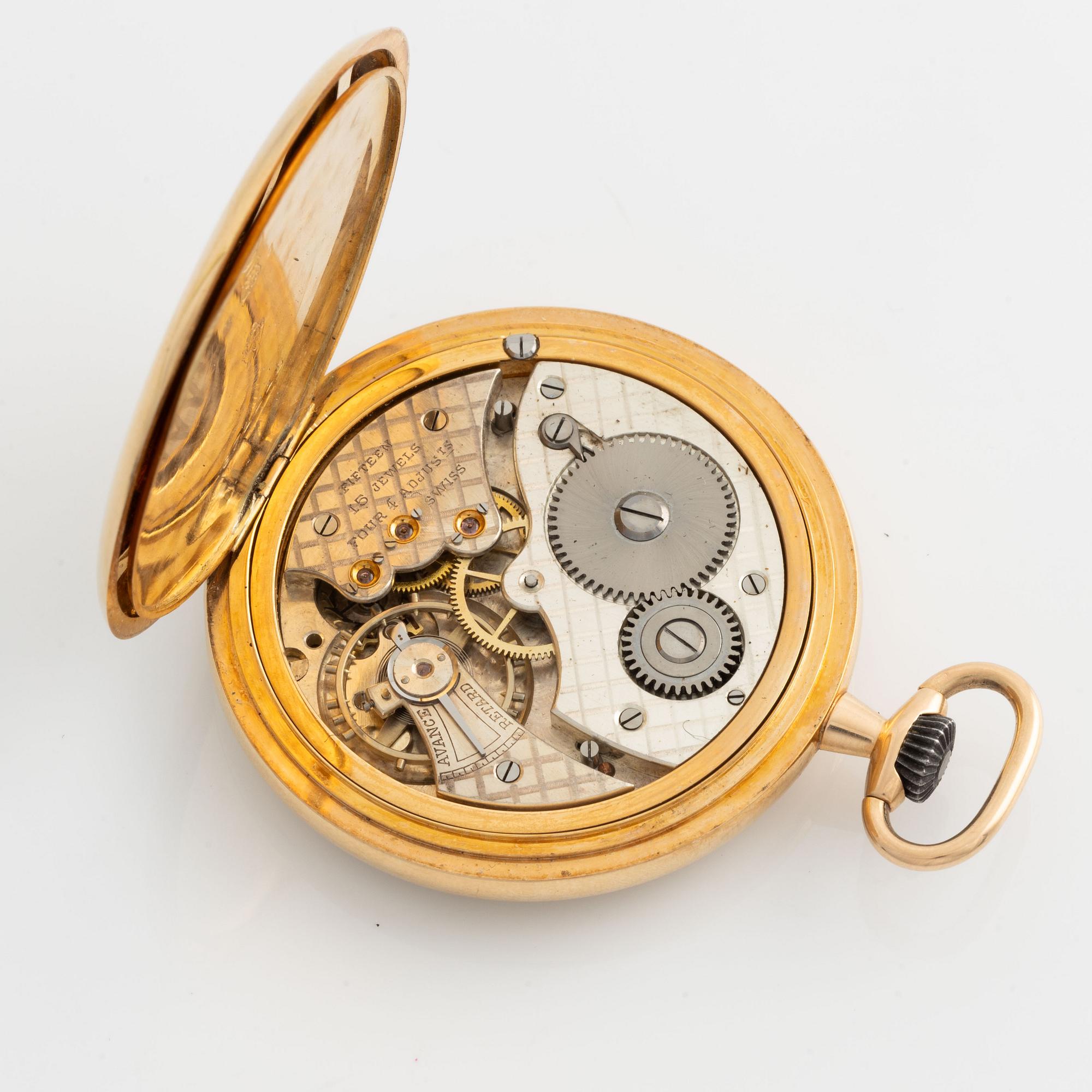Pocket watch, 47,5 mm.