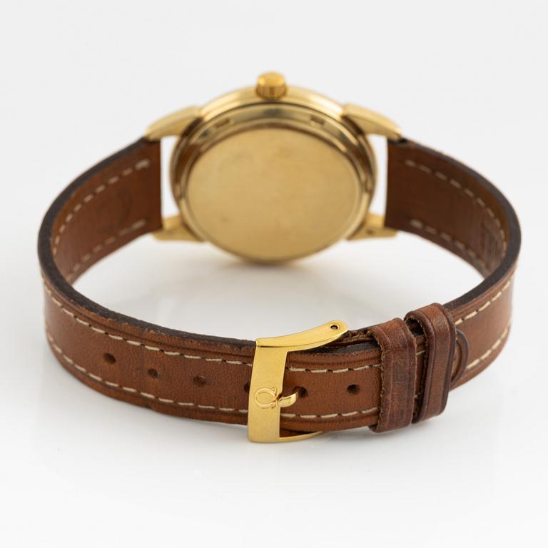 Omega, Seamaster, Calendar, "Honeycomb Dial", armbandsur, 35 mm.