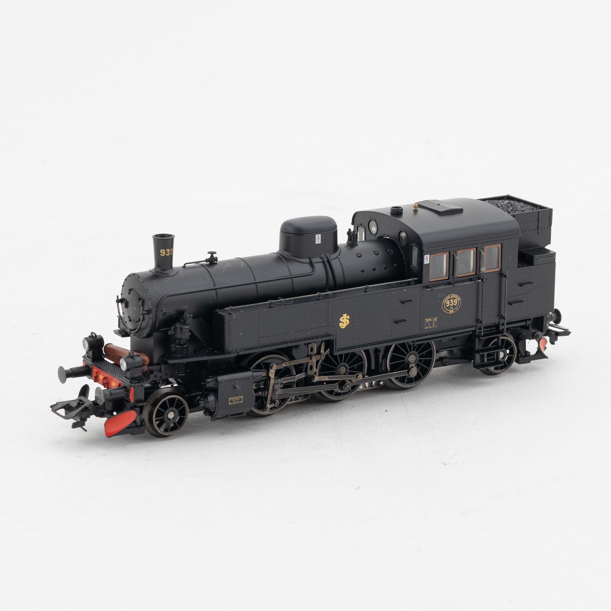 Mythos Modelleisenbahn　鉄道模型 Märklin, steam engine, model 37134, gaige H0, digital, in
