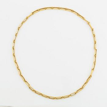 196. Jan Brunk, a 20K gold necklace, Stockholm 1987.