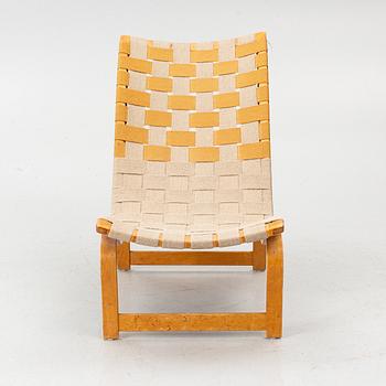 Bruno Mathsson, Lounge chair, model 36, Karl Mathsson, Värnamo 1938.