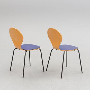 A pair of 'Rondo' chairs by Erik Ole Jorgensen, Danerka, Denmark, 21st century.