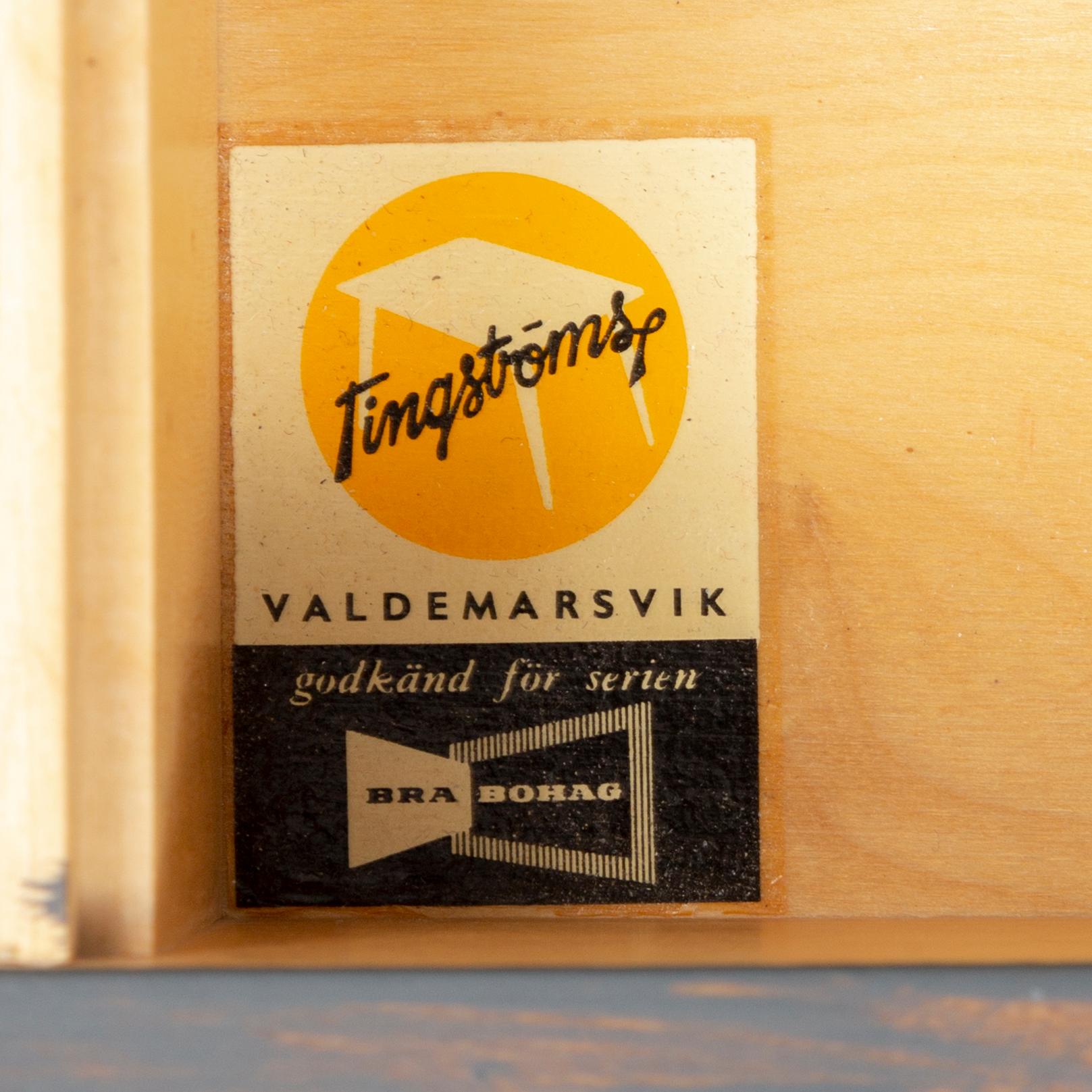 JEAN HUBER, a pair of 'Joker' bedside tables, , Bra bohag, Tingströms, Valdemarsvik.