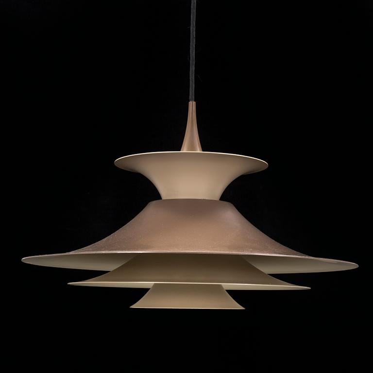 ERIK BALSLEV, a 'Radius' ceiling light from Fog & Mörum, Denmark, 1960's/70's.