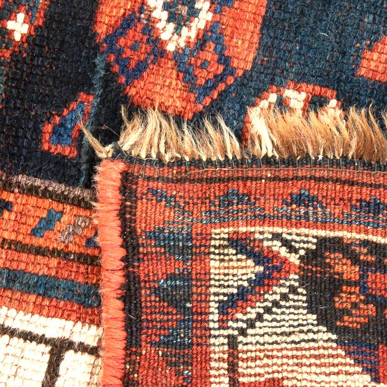 Carpet Kazak semi-antique/antique approx. 84x130 cm.