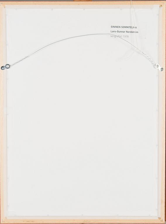 Lars-Gunnar Nordström, 'Composition in blue'.