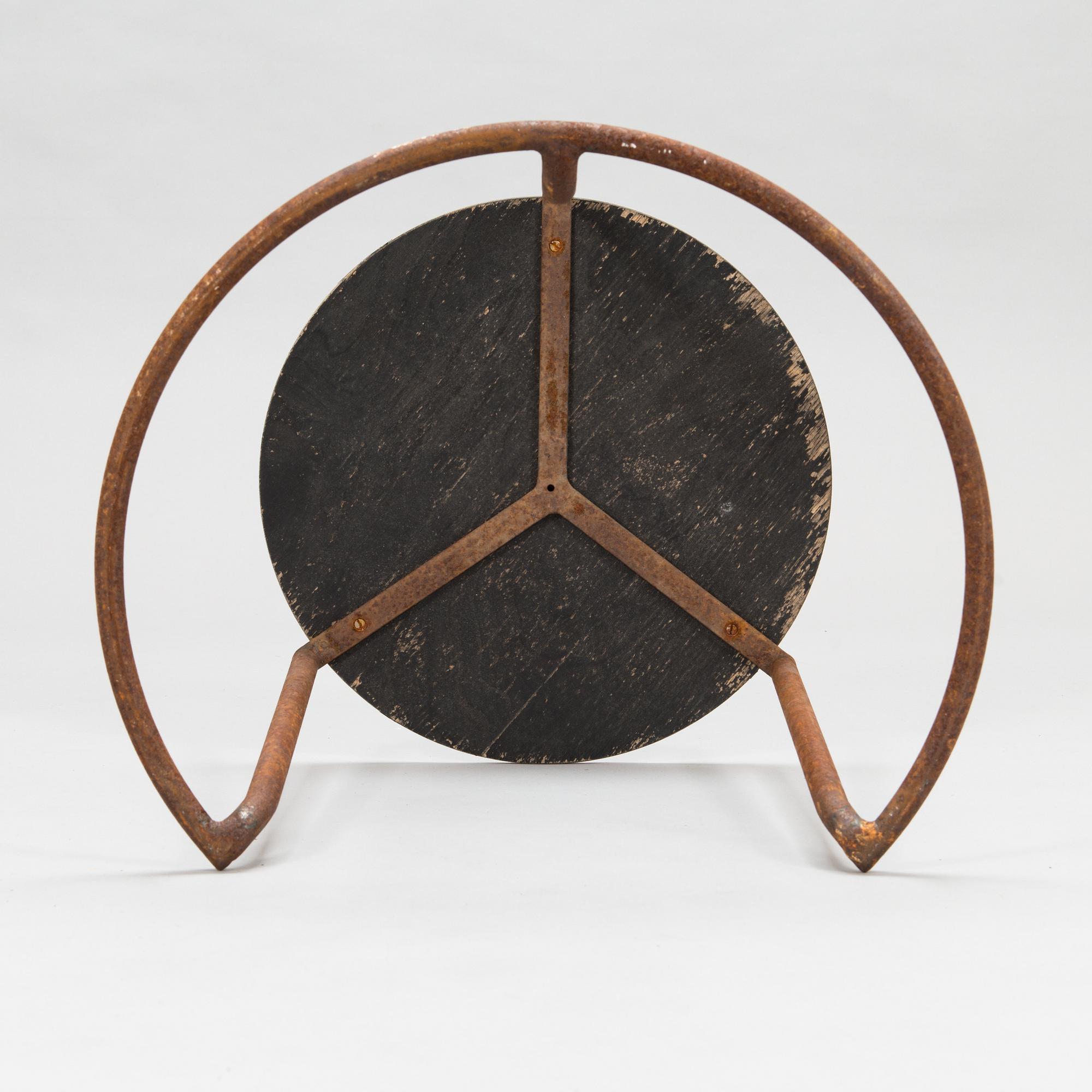 Alvar Aalto, a 1932 'Paimio' stool for Aug. Louhen Rautasänkytehdas ja Valimo Oy, Åbo.