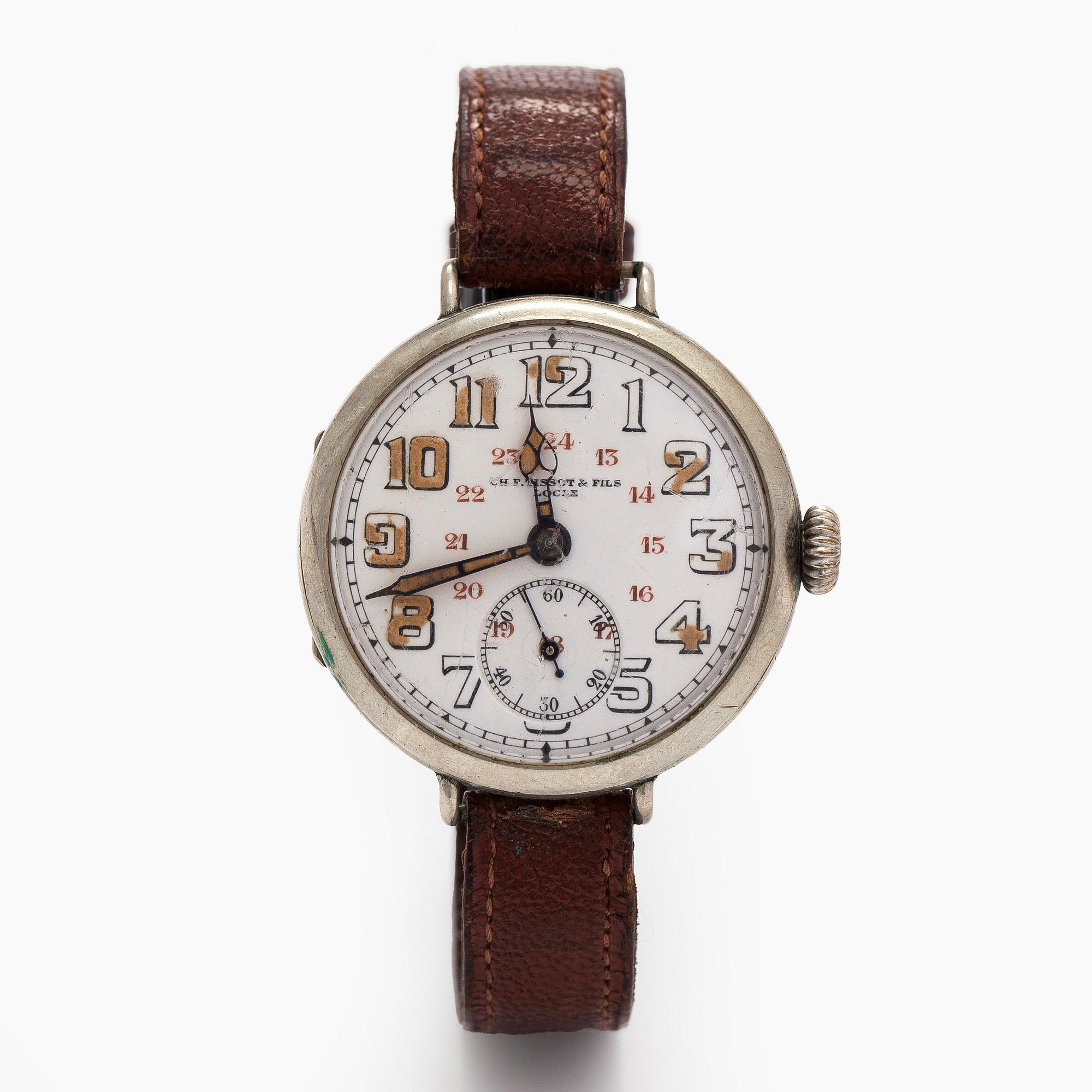 Ch. F. Tissot & Fils Locle, armbandsur, 33 mm.