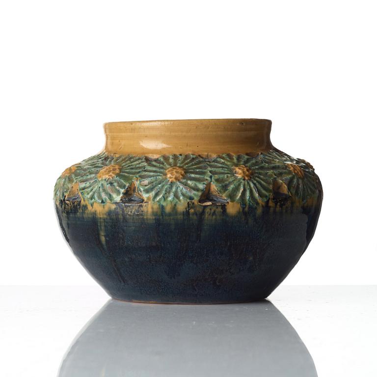 Nils Barck, an Art Nouveau ceramic vase.