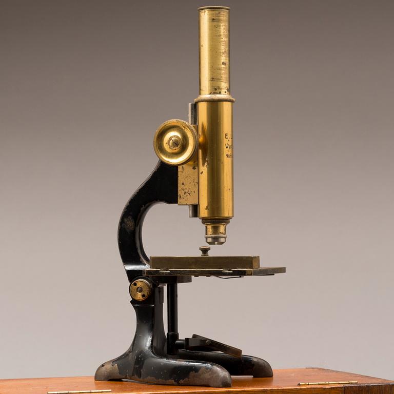 MICROSKÅP, Ernst Leitz, Wetzlar. 1900-talets första hälft.