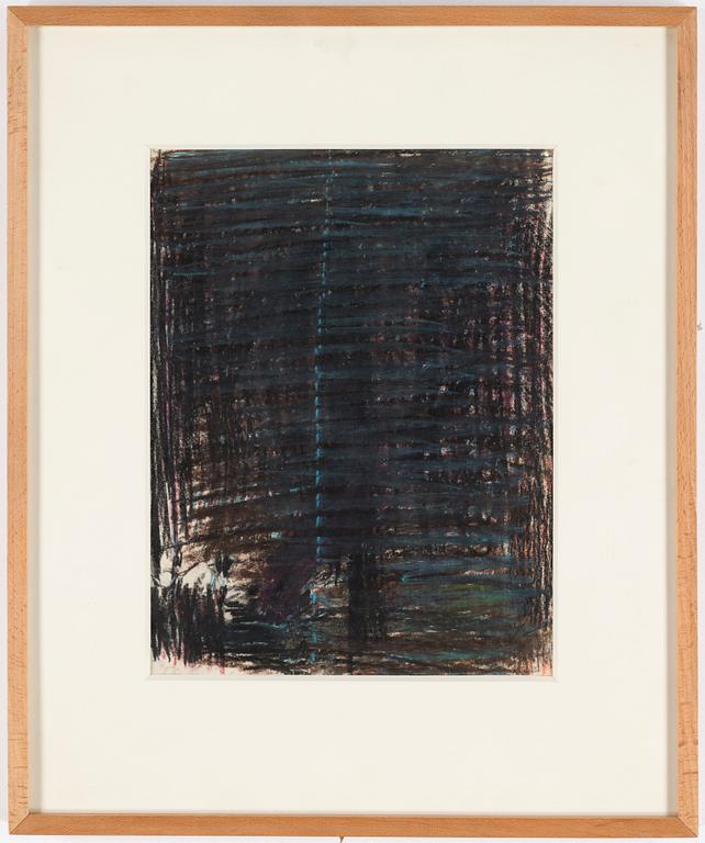 EDDIE FIGGE, pastel, executed in the late 50's, signed.