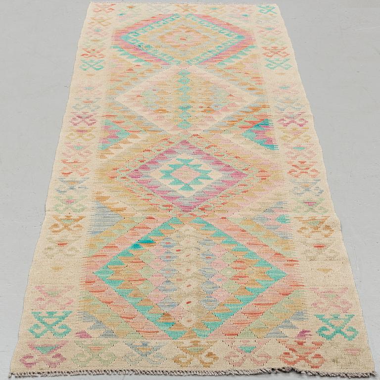 A runner, Kilim, ca 240 x 77.