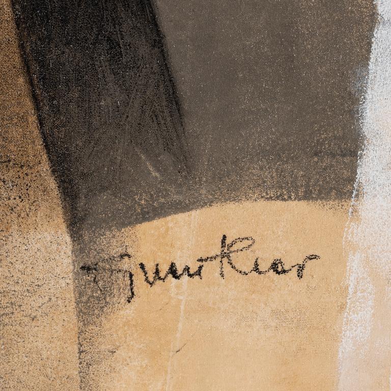 Guenther Leyen, acrylic on canvas, signed and dated 2003 on verso.