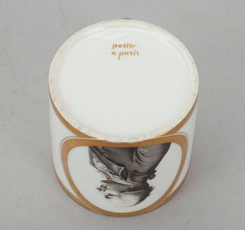 KAFFEKOPP, troligen Christopher Potter, Paris, 1700-talets slut. H.7.