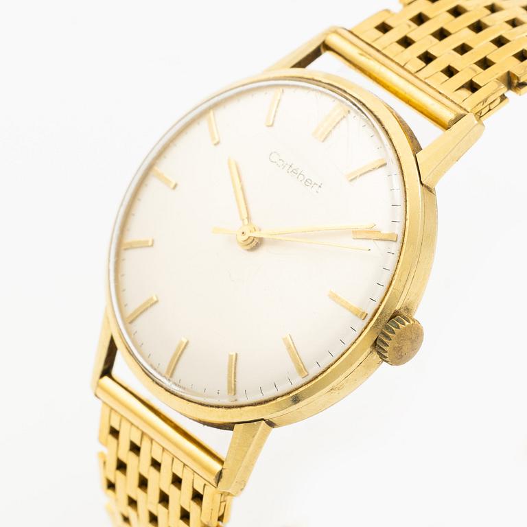 Cortébert, wristwatch, 34 mm.