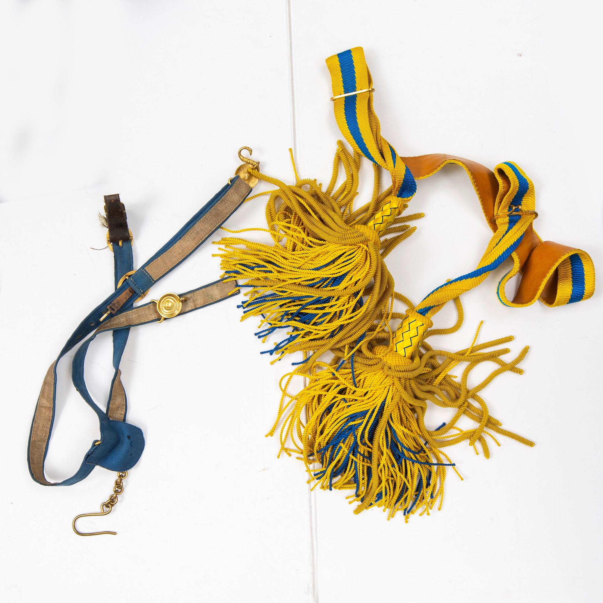 A Swedish officer's uniform 1886 pattern.