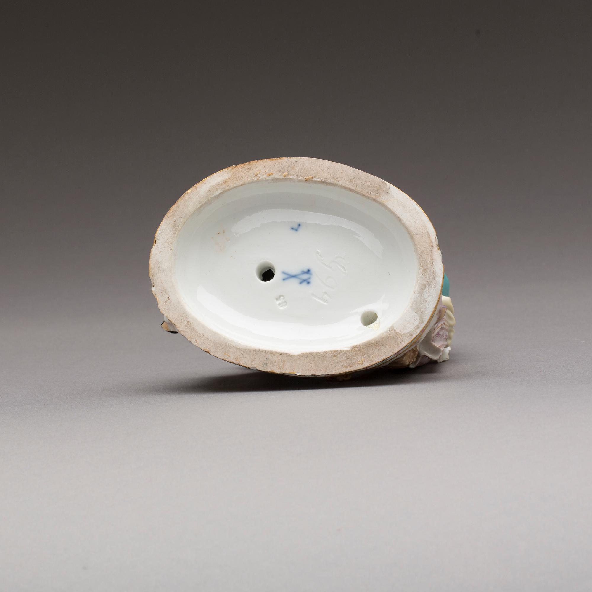 FIGURIN, Meissen, tidigt 1900-tal, porslin.
