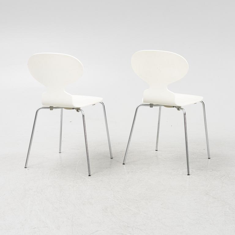Arne Jacobsen, stolar, 8 st, "Myran", Fritz Hansen, Danmark,
