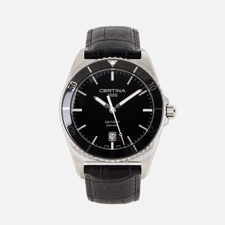 CERTINA, DS First Ceramic, wristwatch, 41 mm.