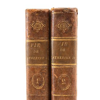 Books 2 vol "Life of Catherine II, Empress of Russia. I-II. New edition".