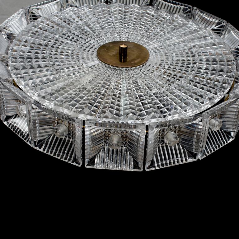 TAKLAMPA/PLAFOND, Carl Fagerlund, Orrefors.