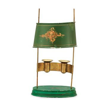 1617. A late Empire 19th century table lamp.