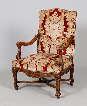 KARMSTOL, nyrenässans, sent 1800-tal.