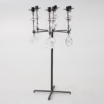 Erik Höglund, floor candle holder, Boda Smide.