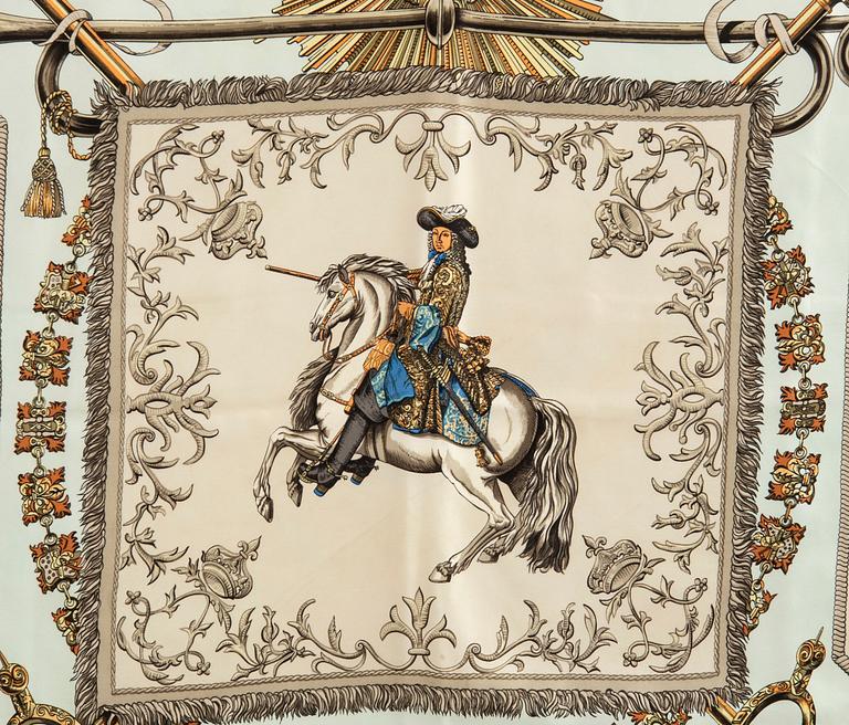Hermès, scarf "Ludovicus Magnus".