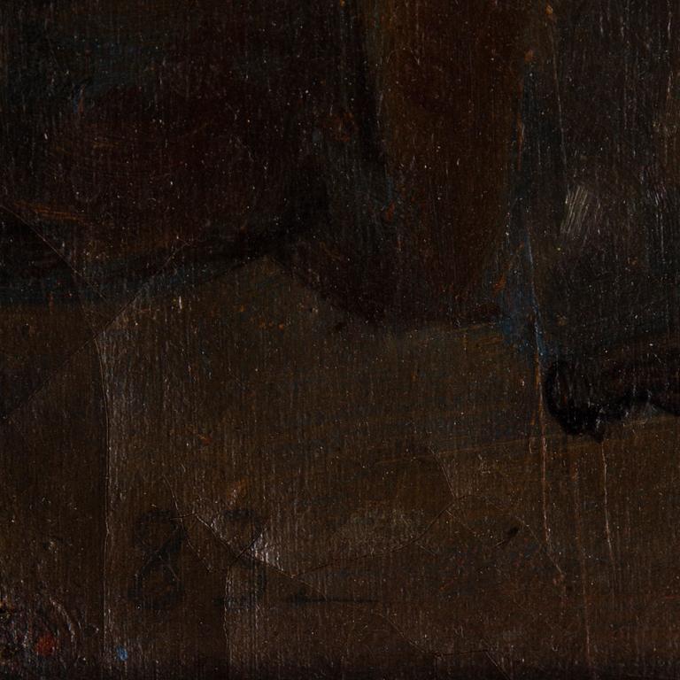 Niels Bjerre, olja på duk/pannå.