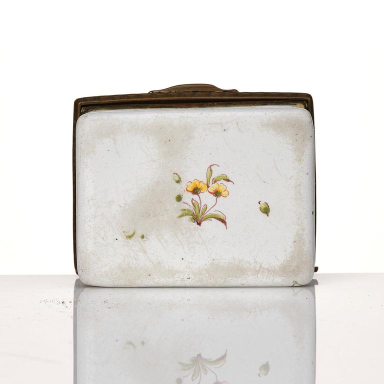 Dosor, tre stycken. Europa, 1700-tal.
