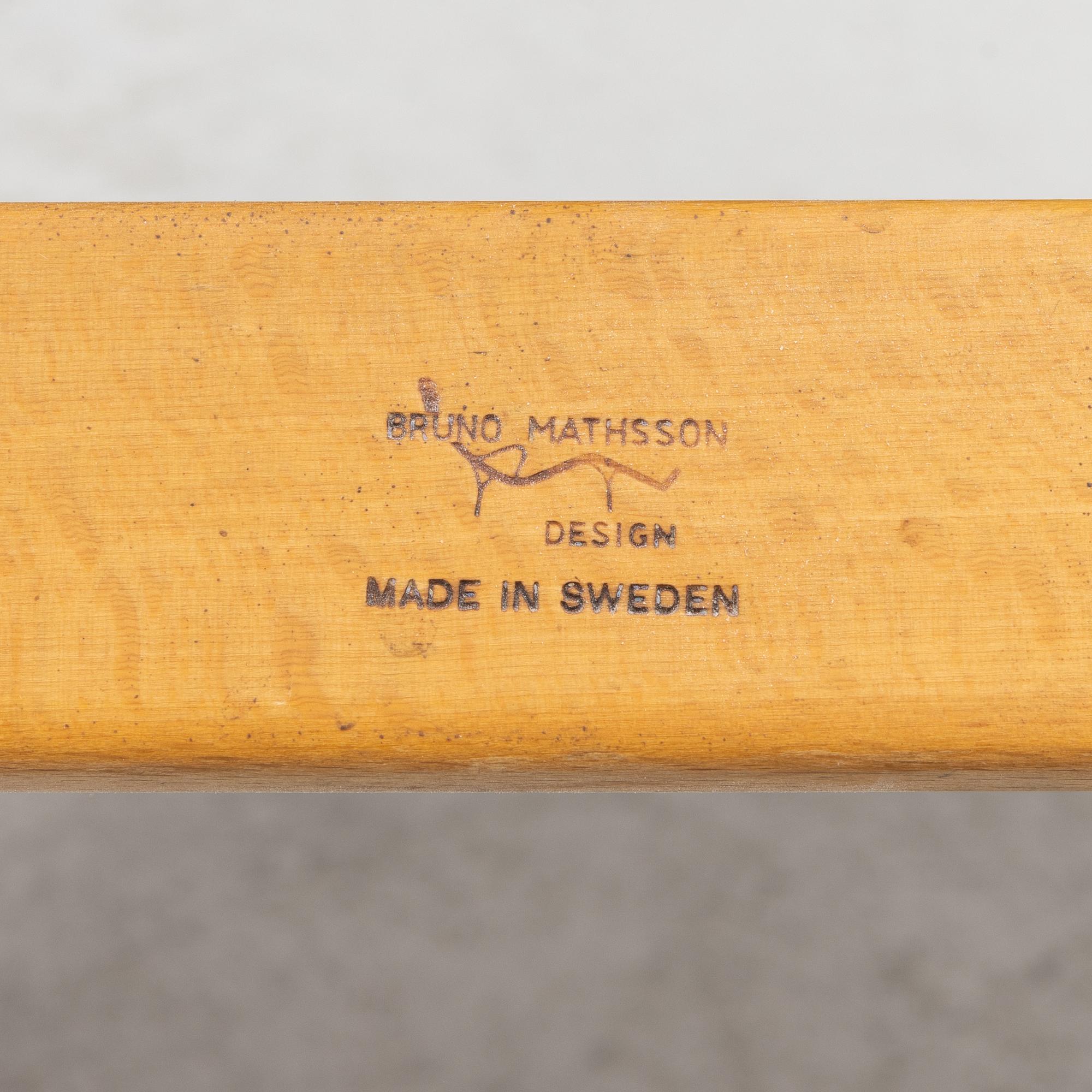 Bruno Mathsson, fåtölj, "Eva", 1900-talets andra hälft.